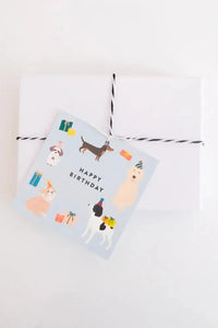 Dog Birthday Gift Tag (Set of 8)