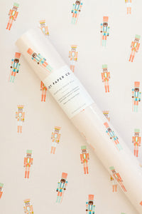 Pinkmas Nutcracker Holiday Wrapping Paper