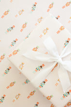 Load image into Gallery viewer, Pinkmas Nutcracker Holiday Wrapping Paper