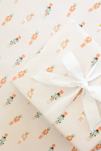 Pinkmas Nutcracker Holiday Wrapping Paper