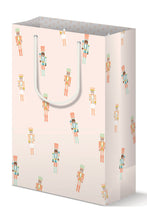 Load image into Gallery viewer, Pinkmas Nutcracker Holiday Pattern Gift Bag Set of 3