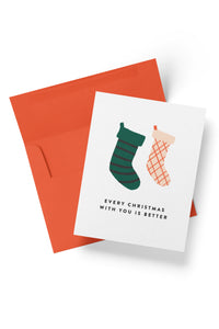 Christmas Stockings Card