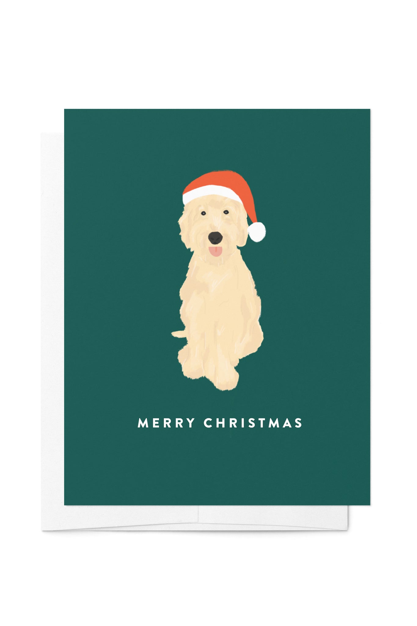 Santa Doodle Christmas Card