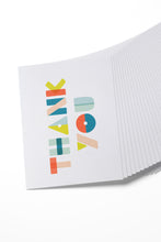 Load image into Gallery viewer, Thank You Shapes Boxed Set of 8 Cards