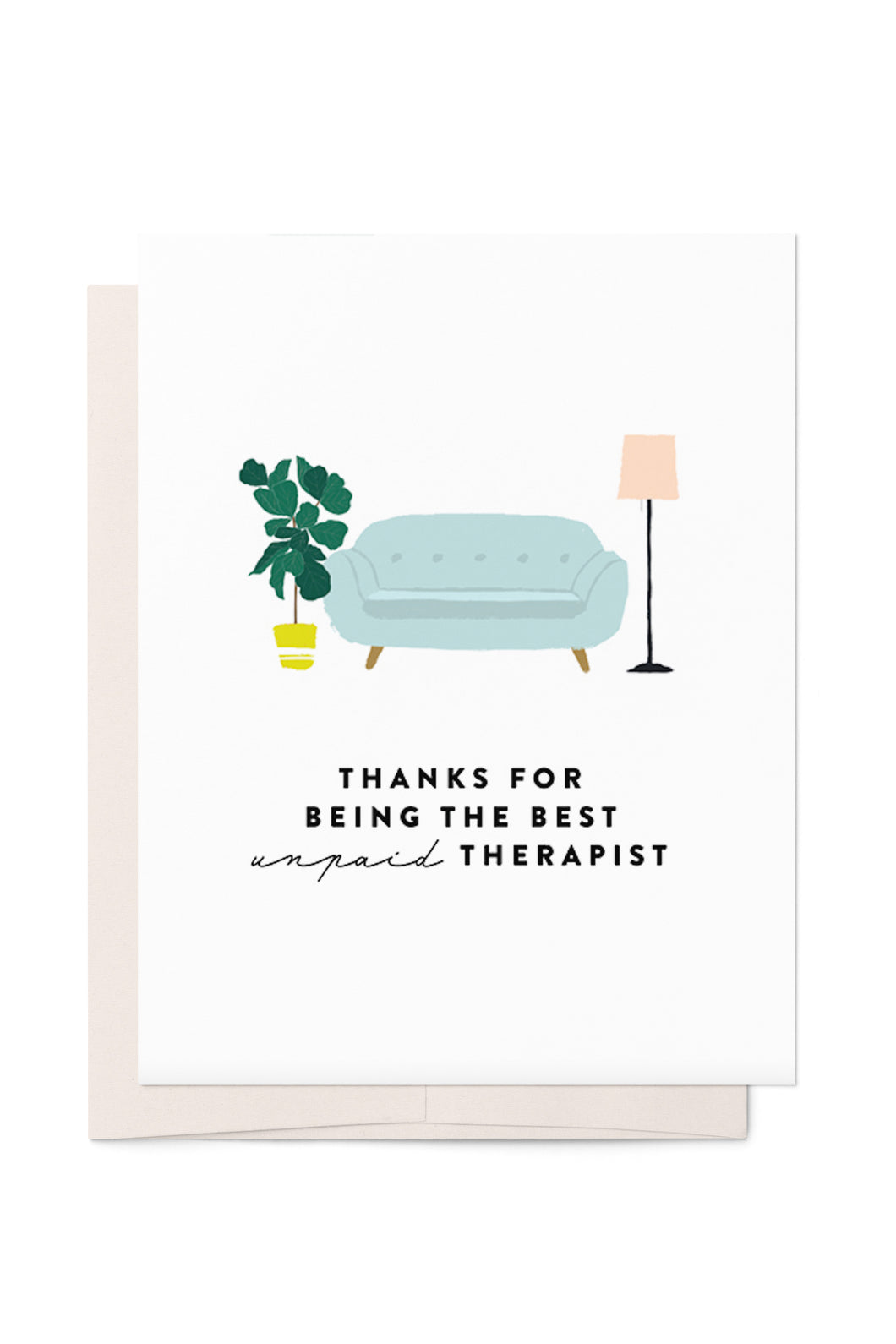 Unpaid Therapist Card