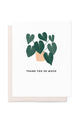 Thank You House Plant Card