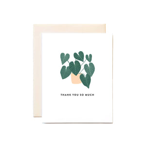 Thank You House Plant Card