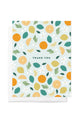 Citrus & Botanicals Thank You Card