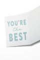 Blue You're the Best Boxed Set of 8 Cards