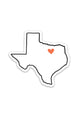 Texas Sticker