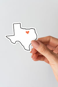 Texas Sticker