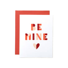 Load image into Gallery viewer, Be Mine Shapes Love / Valentine&#39;s Day Card