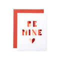 Be Mine Shapes Love / Valentine's Day Card