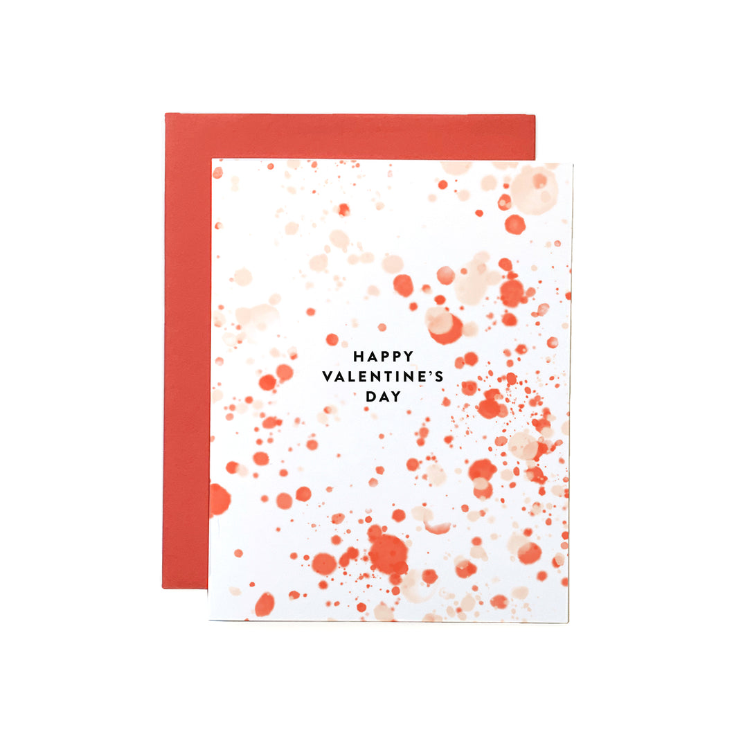Paint Splatter Love / Valentine's Day Card
