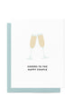 Cheers to the Happy Couple Card