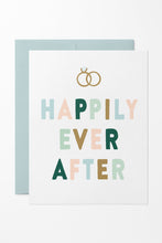 Load image into Gallery viewer, Happily Ever After Wedding or Engagement Card