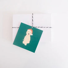 Load image into Gallery viewer, Santa Doodle Gift Tag (Set of 8)