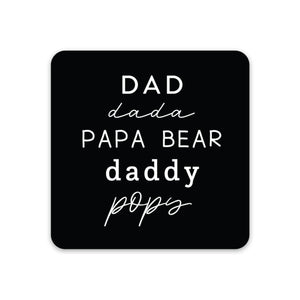Dad, Dada, Papa Bear Sticker