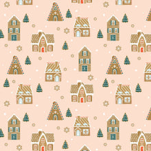 Load image into Gallery viewer, Gingerbread Village Gift Bag | Christmas, Holiday Gift Bag