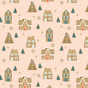 Gingerbread Village Gift Bag | Christmas, Holiday Gift Bag