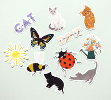 Load image into Gallery viewer, White Cat Sticker