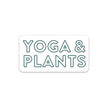 Load image into Gallery viewer, Yoga &amp; Plants Sticker