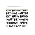 B&W LETTERED BDAY CARD