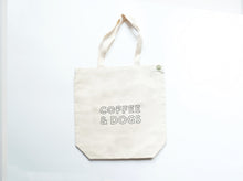 Load image into Gallery viewer, Coffee &amp; Dogs Tote Bag
