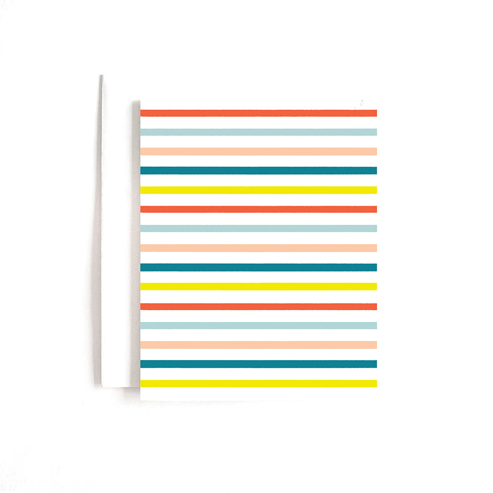 COLORFUL STRIPES CARD