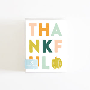 THANKFUL Boxed Set of 8 Cards
