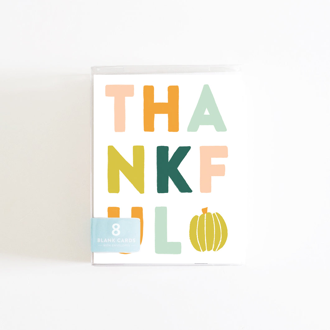 THANKFUL Boxed Set of 8 Cards