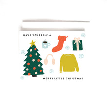Load image into Gallery viewer, Merry Little Xmas Boxed Set of 8 Cards
