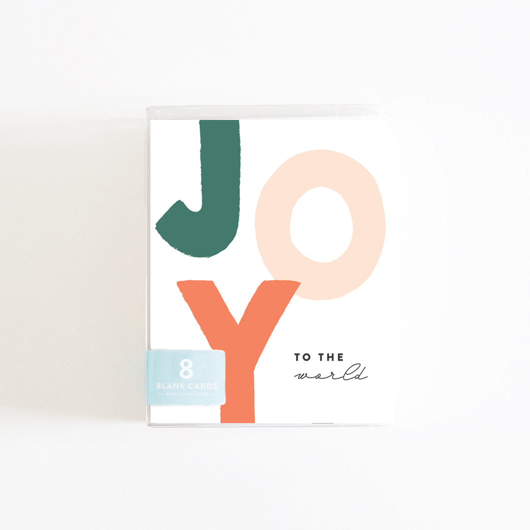 JOY to the World Boxed Set of 8 Cards