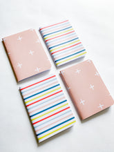 Load image into Gallery viewer, Colorful Stripes Pocket Journal