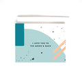 TO THE MOON & BACK CARD