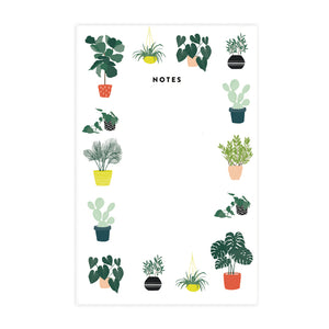 Plant Pattern Notepad