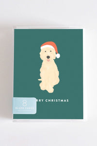 Santa Doodle Christmas Boxed Set of 8 Cards