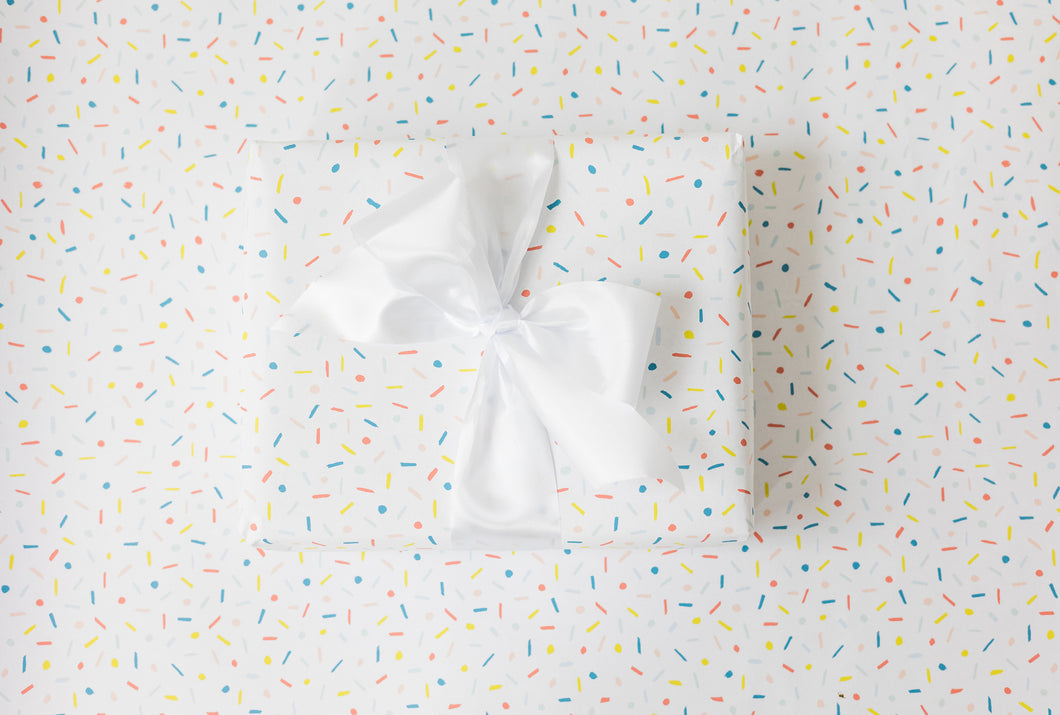 Confetti Wrapping Paper Roll