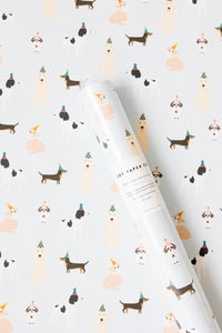 Party Dogs Wrapping Paper Roll