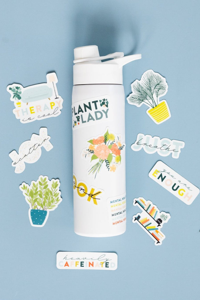 Book Nerd Sticker – Joy Paper Co.